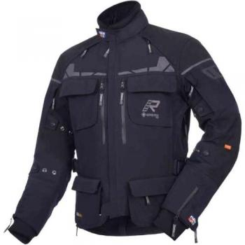 Chaqueta Textil de Moto Rukka Ecuado-R Gore-Tex Negra Talla 52