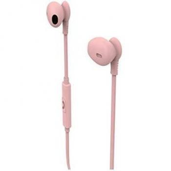 Muvit Auriculares estéreo M1C 3.5mm Rosa
