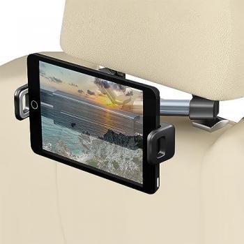 MAGIC SELECT - Soporte Universal para Tablet y Móvil en Coche con Rotación de 360°, Almohadillas de Silicona Antideslizantes, Compatible con Dispositivos de 4.7 a 11 Pulg