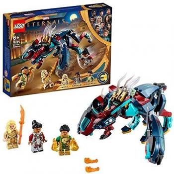 LEGO Marvel Eternals: Juguete de Construcción ¡Emboscada de los Desviantes! con Figuras de Superhéroes, Código 76154