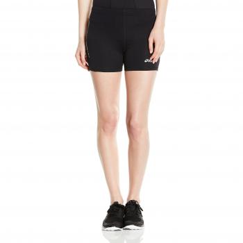 ASICS 110427 - Pantalones cortos para mujer, color negro, talla XL