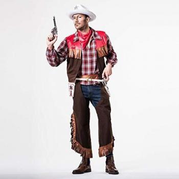 Disfraz de Vaquero Marrón para hombre