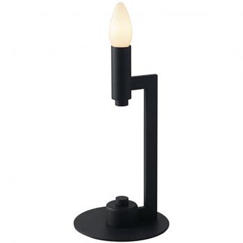 Lámpara de mesa Karol Grey Pizarra 37,5 cm E14