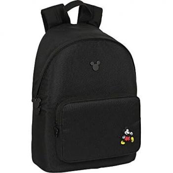 SAFTA - Mochila Disney 612267819, Mochila Mickey Mouse Premium, Mochila para Portátil 14.1 pulgadas