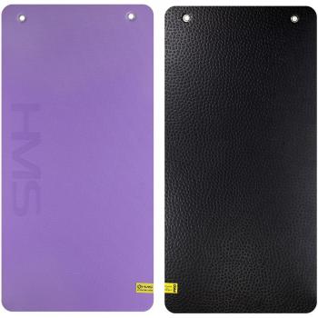 Esterilla de fitness HMS MFK01 Púrpura con diseño antideslizante y ojales para colgar