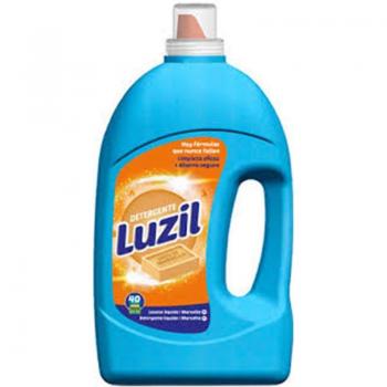 Detergente líquido Luzil Jabón de Marsella 42 + 6 lavados x2, 96 lavados. Total 7.2 litros