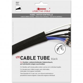 Tubo Para Ordenar Cables LTC 5110, 2 Metros, Negro