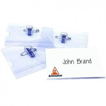 Announce Combi Clip Name Badge 54X90 P50
