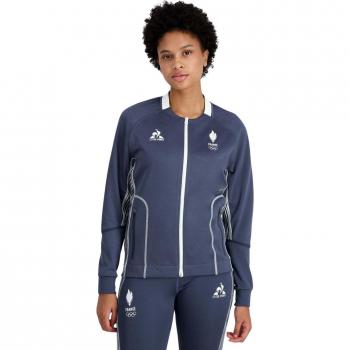 Le Coq Sportif Team France Training Full Zip Sweat - Navy - Women's
