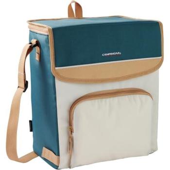 Bolsa Térmica Plegable Fold'n Cool Minimaxi 20L Verde y Beige - Mantiene Comida y Bebidas Frías hasta 13 Horas, Ligera y Compacta, Ideal para Picnics