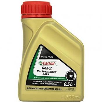 Castrol 21878 React Performance Dot 4, 500 ml.