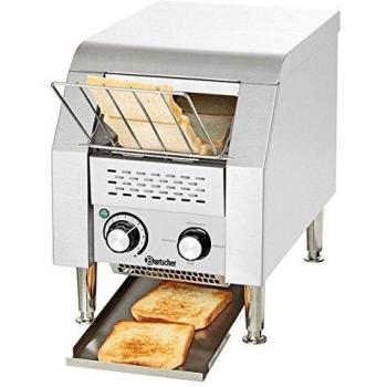 Tostadora transportadora Bartscher Mini de acero inoxidable - 75 rebanadas
