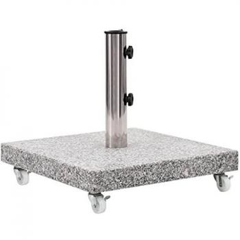 Granite Parasol Base 30 kg Square Grey