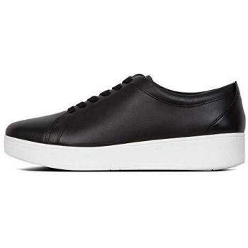 FitFlop Women's Rally Casual Sneakers - Black - Size 6.5
