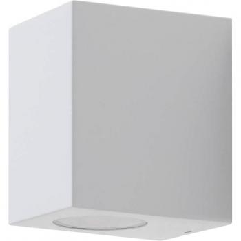 Aplique Exterior Angular Blanco Irfan 10 cm Dimmable