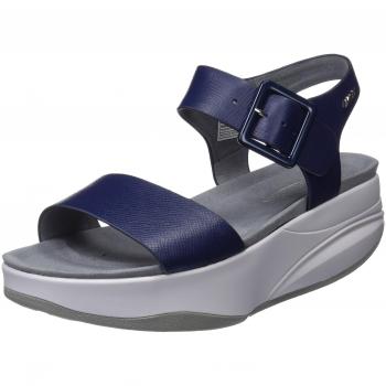 MBT Manni 2 W, Sandalia con Pulsera para Mujer, Azul