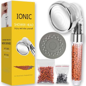 Alcachofa de Ducha, Magichome Mano La Cabeza de Ducha, Iónico cloro Filtración con Alta Presiòn, 3 Modos Ahorro de Agua de Ducha Desmontable Portátil Cabeza de Ducha