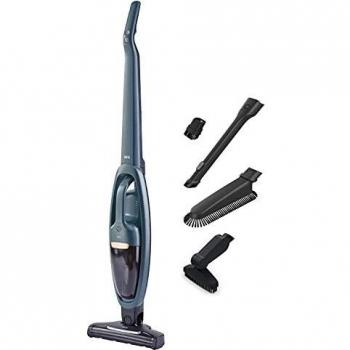 AEG QX6-1-46DB Aspiradora Sin Cable, Recargable, Sin Bolsa, Capacidad 0.3L, Color Azul Denim