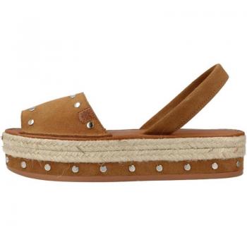 Sandalias de Mujer Marca Popa Modelo Rosario Color Marrón