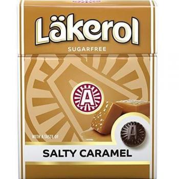 Cloetta Lakerol Salty Caramel pastillas 24 cajas of 25g
