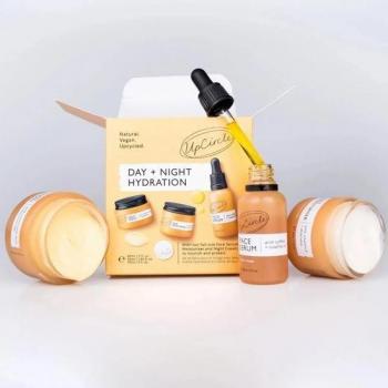 UpCircle Beauty Day & Night Hydration Set - 1 x 60ml, 1 x 55ml, 1 x 30ml