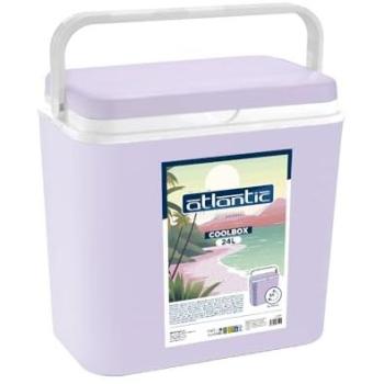 Nevera Portátil Térmica Atlantic - Capacidad 24L - Polipropileno Resistente - Ideal para Camping, Playa, Jardín y Barbacoas - Autonomía de hasta 6 horas de frío - Disponible en Colores