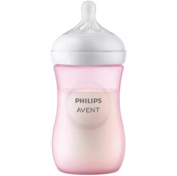 Avent Natural Biberón Rosa 260ml