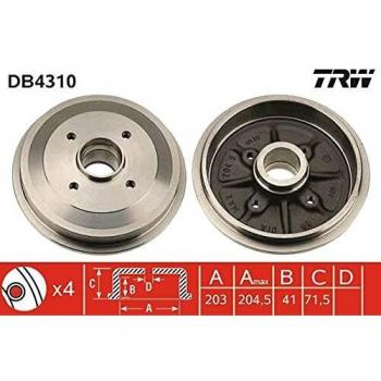 TRW Automotive AfterMarket DB4310 TRW