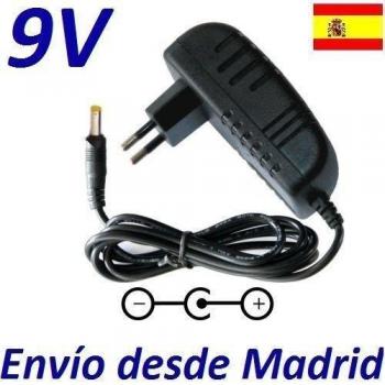 CARGADOR ESP Cargador Corriente 9V Compatible con reemplazo para Camara Polaroid Pogo Z2300 Recambio Replacement
