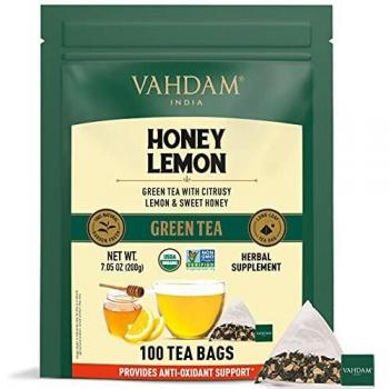 Vahdam, Té Verde Miel Limón