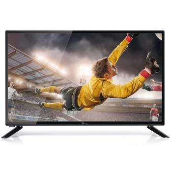 Telesystem, TV Escenario 24  led08 T2/S2 hevc 10 bit – Negro