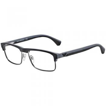 Emporio Armani Gafas de sol hombre Marcos EA 3035 55 mm Negro goma gris 5229