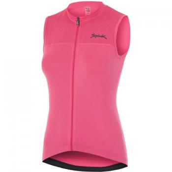 Maillot de ciclismo mujer Spiuk Anatomic sin mangas rosa intenso - M