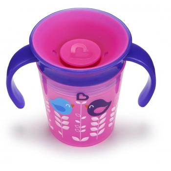 Munchkin Miracle 360° - Vaso antiderrames entrenamiento decorado 177 ml
