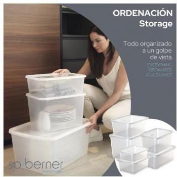 Caja de Plástico Life Story con Tapa Hermética de 5 Litros