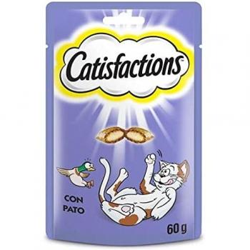 Catisfaction Premios para Gatos, Sabor Pato