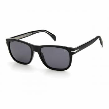 David Beckham Polarized Retro Sunglasses for Men - DB 1045/S Black, Size 54 MM