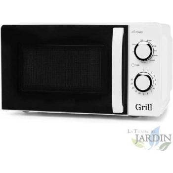 Microondas Orbegozo MIG2130, 700W, 20L, Grill 900W, 9 Niveles de Potencia