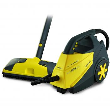 Ariete 4144 - Limpiadora de vapor MV6.10, 1600 W, 4 BAR, 8 accesorios, color amarillo