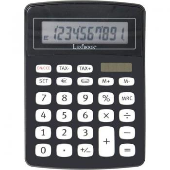 Calculadora de sobremesa Lexibook 10 dígitos negra