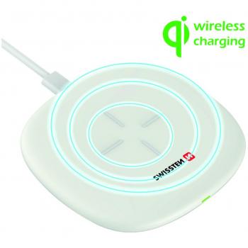 Cargador Inalámbrico Swissten 10W Blanco
