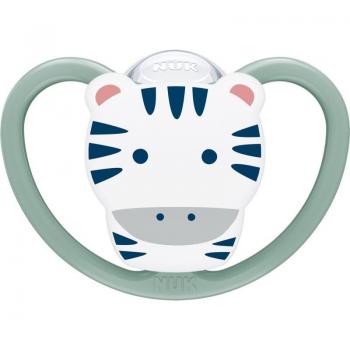 NUK Space Zebra Pacifier 6-18 Months 1 Piece