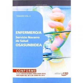 Enfermero/a del Servicio Navarro de Salud-Osasunbidea. Temario Vol.II