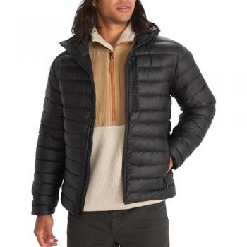 Marmot Highlander Men's Outdoor Jacket with Hood - Black, XL
