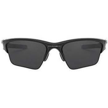 Oakley Half Jacket 2.0, Gafas de Sol para Ciclismo, Hombre, Polished black, 62 mm