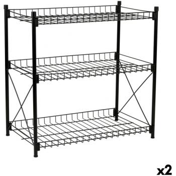 Estantería Metálica Confortime para Lavandería - 3 Estantes - 52x34x55 Cm
