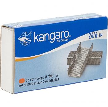 Kangaro 24/6-5M - Caja con 5.000 grapas de alta calidad