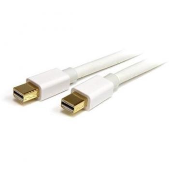 StarTech.com 6ft (2m) Mini DisplayPort Cable - 4K x 2K Ultra HD Video - Mini DisplayPort 1.2 Cable - Mini DP to Mini DP Cable for Monitor - mDP Cord works w/