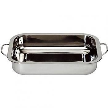 Imf Serie Bandeja Horno con Asas INOX, Multicolor, 42 x 30 x 5.5 cm