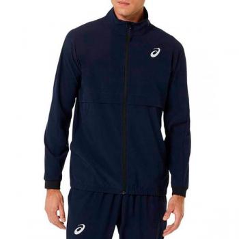 Chaqueta Asics Men Match Jacket 2041a249 - Confort Excepcional, TEXTIL, Azul